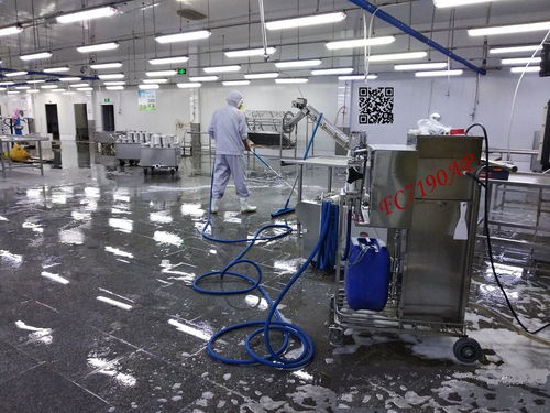 食品加工卫生新标杆 fc7190ap多用途泡沫消毒机如何革新屠宰与肉制品清洗工艺